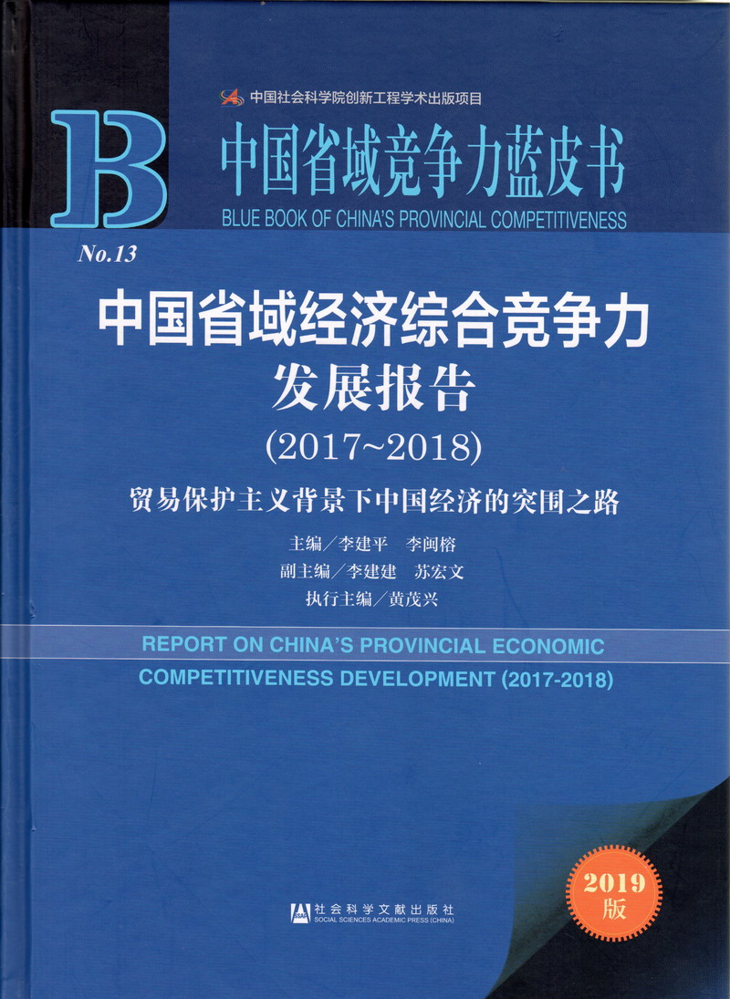 不要艹穴……哦哦中国省域经济综合竞争力发展报告（2017-2018）